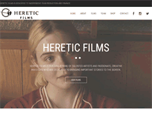 Tablet Screenshot of heretic.com